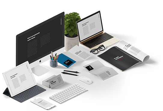 Image showing work done by Productive Graphics - Strategy, Branding, Design 